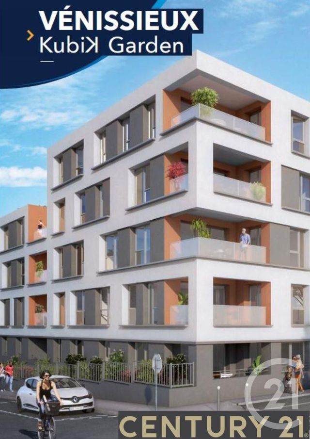 Appartement à vendre - 2 pièces - 42.7 m2 - VENISSIEUX - 69 - RHONE-ALPES - Century 21 Grande Rue